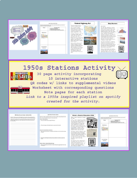 Preview of Major Events of the 1950s Stations Activity