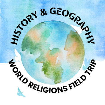 Preview of Major Religion Hearths Google Earth Tour for AP Human Geography or World History