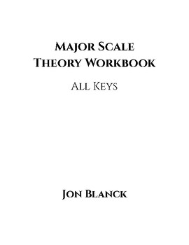 Preview of Major Scale Theory - All Keys