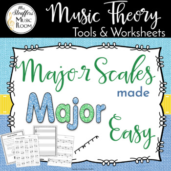Preview of Major Scales Made Major Easy
