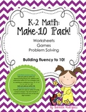 Make-10 Pack: Building Fluency to 10!