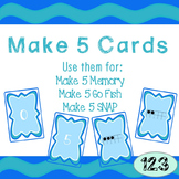 5 Frame Cards - Instructions for 3 Games