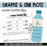Line Plot | Picture Graph | Bar Graph - Water Bottle Flips