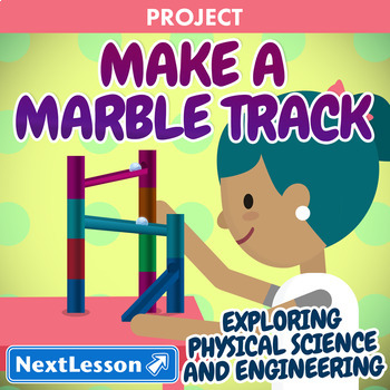 Preview of Make A Marble Track - Projects & PBL