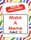 Make A Meme: DISTANCE LEARNING