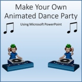 Make an Animated Dance Party for Teaching Microsoft PowerP