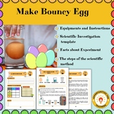 Make Bouncy Egg | Scientific Method | Science Fair Project STEM