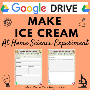 Preview of Make Ice Cream - At Home Science Experiment