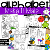 Make It Alphabet Letter Mats - Fine Motor Fun!
