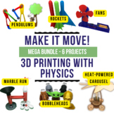 Make It Move (and learn about Physics): 3D Printing Megabundle