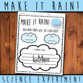 Make It Rain! Science Experiment Printable
