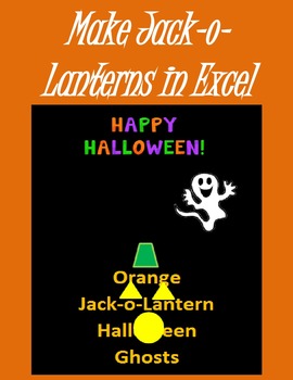 Preview of Make Jack-o-Lanterns for Halloween in Microsoft Excel Digital