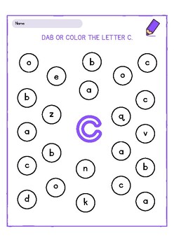 Make Learning Exciting: Printable Color The Letter A to Z Worksheets ...