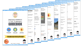 Preview of Make Math Moments 3-Part Framework Guidebook [Free e-Book]