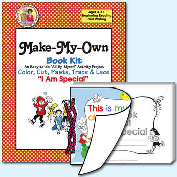 Preview of Make-My-Own Book Kit - I Am Special