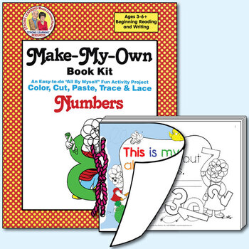 Preview of Make-My-Own Book - Numbers