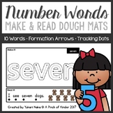 Make & Read: Number Word Play Dough Mats