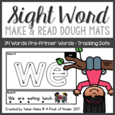 Pre-Primer Sight Word Make & Read Play Dough Mats