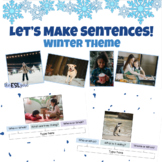 Make Sentences Winter Google Slides 