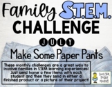Make Some Paper Pants (for any stuffed animal)  - Family S