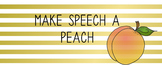 Make Speech A Peach Credit Logo