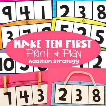 Make Ten First Addition Activity by From the Pond | TpT