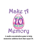 Make Ten Memory Game  {April}