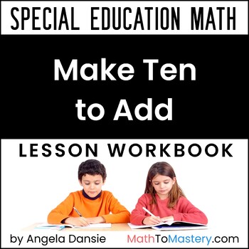 Preview of Make a Ten to Add, Friends of 10 Rainbow, Ten Frame Addition, 1st Grade Math