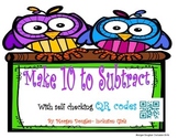 Make Ten to Subtract with QR Codes