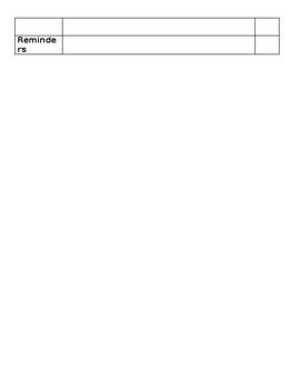 make up assignment form