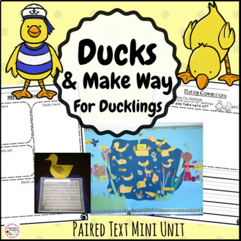 Preview of Make Way For Ducklings and Duck Writing Bundle