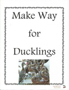 Preview of Make Way for Ducklings:  Imagine It Grade 3