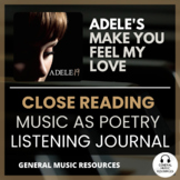 Make You Feel My Love by Adele - Close Reading | Music as Poetry