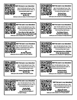 Preview of Make Your Books Interactive with QR Codes!