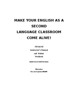 Preview of Make Your ESL Classroom Come Alive  Advanced level
