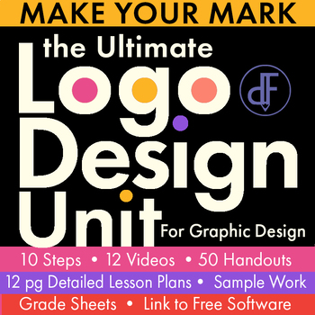 Preview of Make Your Mark, The Ultimate Logo Design Unit for Art & Graphic Design Students