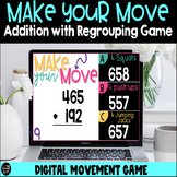 Make Your Move Addition With Regrouping Digital Game