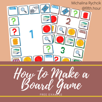 Make Your Own Board Game For Kids