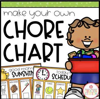 Preview of MAKE YOUR OWN CHORE CHART