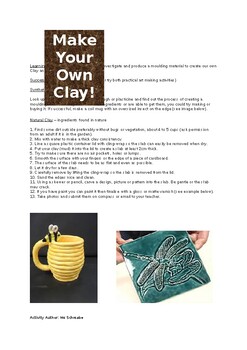 Preview of Make Your Own Clay