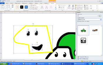 Preview of Make Your Own Clipart Using Microsoft Word Drawing Tools Teacher Pack