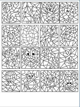 Download Make Your Own Color By Number Clipart Collection-16 Images-Commercial Use