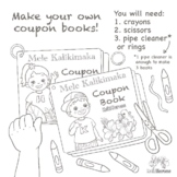 Make Your Own Coupons Activity Book (in black and white)