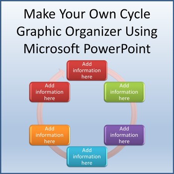Preview of Make Your Own Cycle Diagram Using Microsoft PowerPoint
