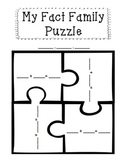 Make Your Own Fact Family Puzzle