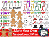 Make Your Own Gingerbread Man Printable and Clipart- Over 