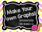 Make Your Own Graphs & Data Collecting- Differentiated!