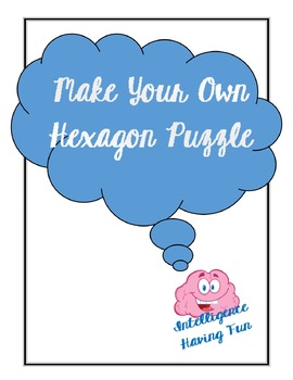 Preview of Make Your Own Hexagon Puzzle