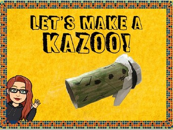 Preview of Make Your Own Instrument - The Kazoo