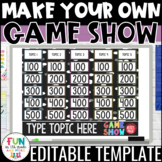 Make Your Own Interactive Game Show | Editable & Digital Game